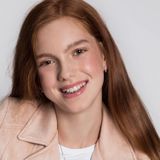 Lucardi Meisjes Oorring met plating - Kristal - Cadeau - Staal - Zilverkleurig