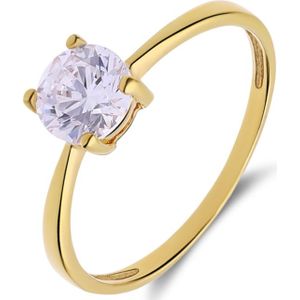 Lucardi - Ringe 925 Silber 1 ct Damen (34.39 € / 1 ct)