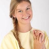 Lucardi - Dames Ring - Goudkleurig - Echt Zilver - Zirkonia