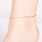 Lucardi - Cardano - Enkelbandje - Zilverkleur - Staal - Waterproof