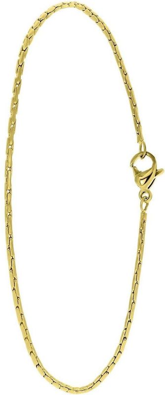 Lucardi - Cardano - Enkelbandje - Zilverkleur - Staal - Waterproof