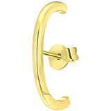 Lucardi - Oorknopjes - Zilver - Voor Dames