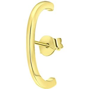 Lucardi - Oorknopjes - Zilver - Voor Dames