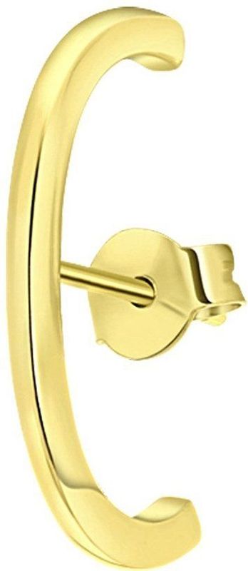 Lucardi - Oorknopjes - Zilver - Voor Dames