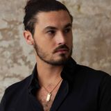 Lucardi - Oorknopjes - Wit - Staal met Plating