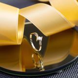 Lucardi Dames Bicolor Ring Met Zirkonia - 9 Karaat - Geelgoud en Witgoud