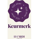 Lucardi - Ringen - Zilver - Ronde Vorm - Wit