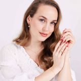 Lucardi - Ring - Goudkleurig - Goldplated met Zirkonia