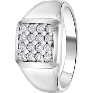 Lucardi - Ringe 925 Silber - silbern Herrenschmuck 1 ct Herren (79.99 € / 1 ct)