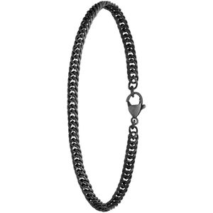 Stalen armband gourmet met anitque finish