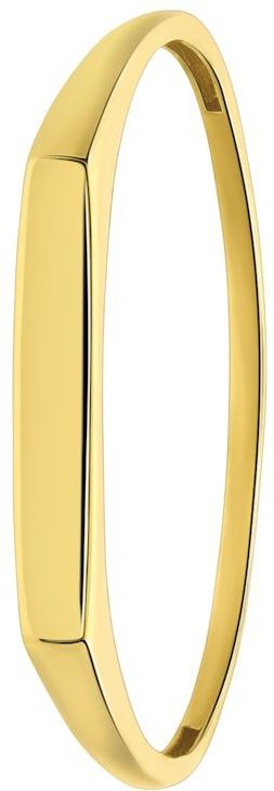 Lucardi - Ring - Geelgoud - 14 Karaat Goud