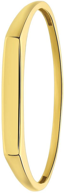 Lucardi - 14 Karaat Gouden Ring - Geelgoud - Ring - 16.50 / 52 mm