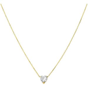 Lucardi - 14 Karaat Gouden Ketting - Goud