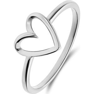 Lucardi - Ring - Zilver - 925 Sterling Zilver