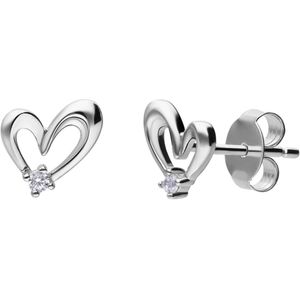 Lucardi - Oorknopjes - Zilver - 925 Sterling Zilver