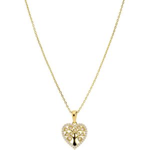 Lucardi - Ketting - Zilver - 925 Sterling Zilver