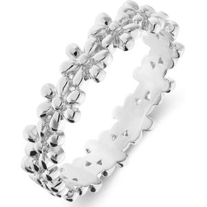 Lucardi - Ring - Zilver - 925 Sterling Zilver