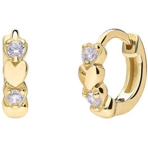 Lucardi - Creolen - Zilver - 925 Sterling Zilver