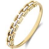 Lucardi - 14 Karaat Gouden Ring - Goud