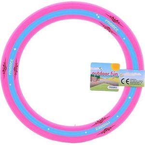 Johntoy Outdoor Fun Frisbee Roze