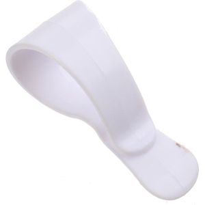 Dunlop brilclip kunststof 6 cm set à 2 stuks wit