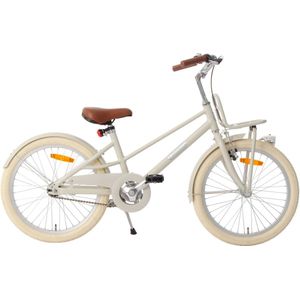 AMIGO Urban Kinderfiets - 20 Inch 31 cm - 6 tot 8 Jaar - Met Terugtraprem en V-Brake - Zandkleurig