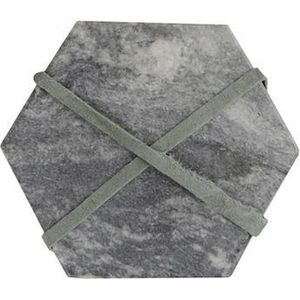 Home Delight - Onderzetter hexagon 4 zwart