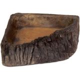 Ceramicnature Terrarium Hoek Bowl Tpc-04w 15 Cm Polyester Bruin