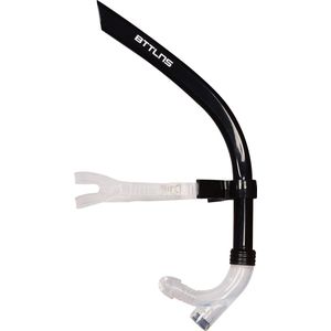 BTTLNS Snorkel - Verstelbare snorkel - Flexibel mondstuk - Ingebouwde ontluchtingsklep - Comfortabele zwemervaring - Hodor 1.0 - Zwart - One size