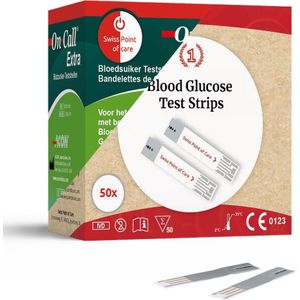 On Call Extra - Teststrips - 50 Stuks - Geschikt Voor Bloedsuikermeter