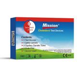 Mission 3-IN-1 - Cholesterol teststrips 5 stuks voor Mission® Cholesterol Meter