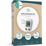 Go-Keto Ketonen Glucose Meter Kickstart Set  (incl. 10 ketonen strips) mg/dl
