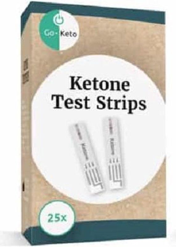Go-Keto | Ketone Test Strips | 1 x 25 Strips  | Ketose dieet | Ketonentest