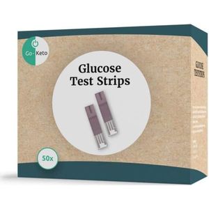 Bloedglucose test strips 50 stuks voor de Go-Keto of GK Dual meter