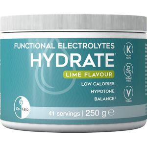 Elektrolytes drink poeder hydratatie limoen