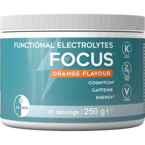 Elektrolytes drink poeder focus sinaasappel