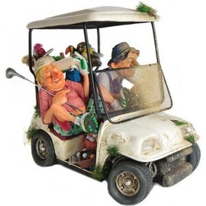 Guillermo Forchino - Golf Car -Buggy buddies – golf - cars - – sport - sports – – 22x15x20 cm