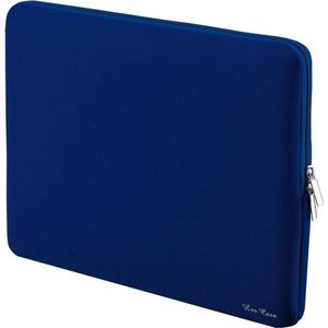 Duurzame / Stevige Laptophoes Blauw 13,3"" Inch - Sleeve - Laptopcase - Laptoptas - Neopreen