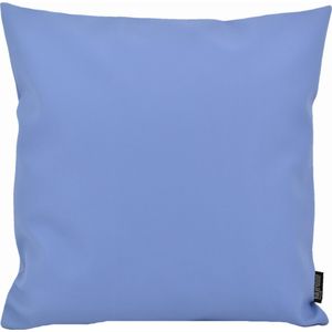 Arizona Blauw Kussenhoess-sKunstleer / PU Leders-s45 x 45 cm