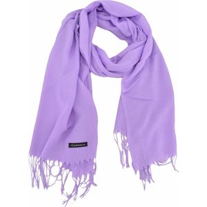 Pashmina Sjaal - Lila | Cashmere/Viscose | 180 x 70 cm | Fashion Favorite