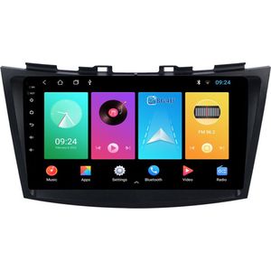 Navigatie radio Suzuki Swift 2011-2017, Android, Apple Carplay, 9 inch scherm, GPS, Wifi, Bluetooth