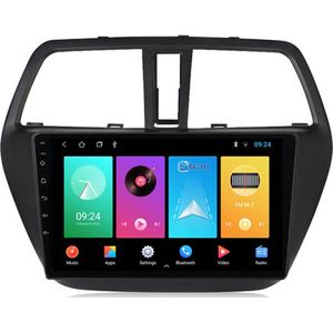 BG4U - Navigatie radio Suzuki SX4 S-Cross 2012-2016, Android OS, Apple Carplay, 9 inch scherm, Canbus, GPS, Wifi, OBD2, Bluetooth, 3G/4G