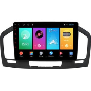 BG4U - Navigatie radio Opel Insignia 2008-2013, Android, Apple Carplay, 9 inch scherm, GPS, Wifi, Bluetooth