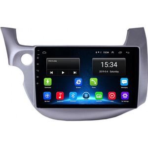 Navigatie radio Honda Jazz 2008-2014, Android OS, Apple Carplay, 10.1 inch scherm, GPS, Wifi, Mirror link, DAB+, Bluetooth,
