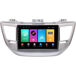 BG4U - Navigatie radio Hyundai IX35 Tucson 2015-2018, Android OS, Apple Carplay, 9 inch scherm, Canbus, GPS, Wifi, OBD2, Bluetooth