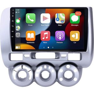 BG4U - Android navigatie radio geschikt voor Honda Jazz 2002-2008 met Apple Carplay en Android Auto