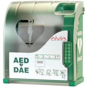 Aivia 210 AED Buitenkast met verwarming en pincodeslot