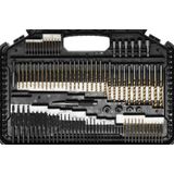 Wolfgang - 246-delige Borenset - Gereedschapsset - Inclusief Titanium-gecoate en Zwart oxide-gecoate Boorbitjes