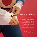 JAP - Christmas - Kersttrui - Donker Blauw - Rudolf het Rendier - 100% Gerecycled