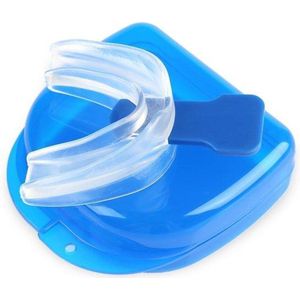 Dubbelzijdige Anti-Knarsbitje / Tandenknars Bitje Anti Tandenknars / Helpt Tegen Tandenknarsen / Inclusief Box Doosje / Transparant